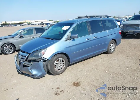 2006 Honda Odyssey Ex from USA, damaged, VIN 5FNRL38406B129261